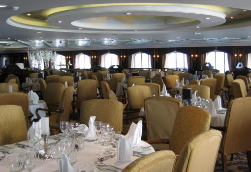 El elegante Restaurante Discoveries